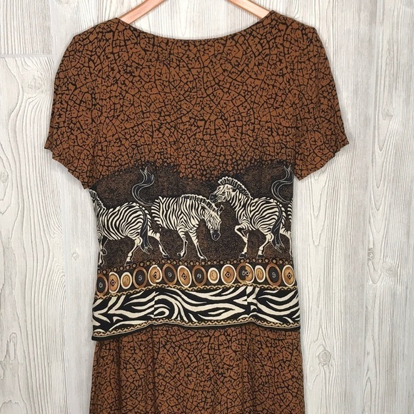 Sheri Martin New York Vintage Zebra Dress - Picture 8 of 15
